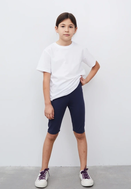 Велосипедки темно-синего цвета 