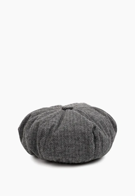 Берет из костюмной ткани