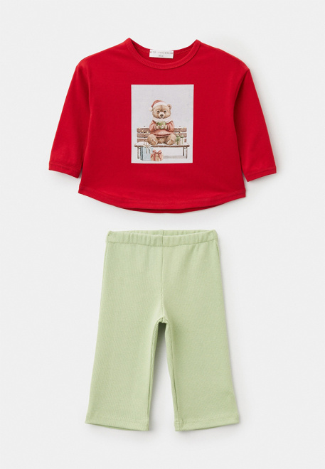 Комплект из лонгслива и брюк