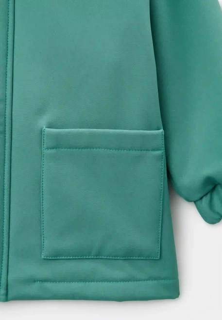 Костюм Клир из куртки и брюк в зеленом цвете