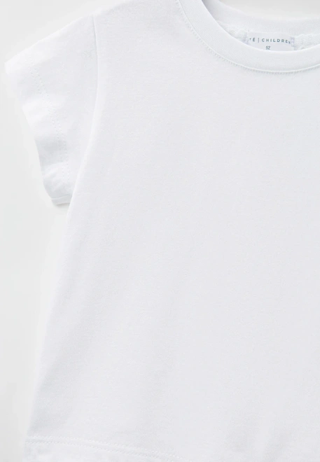 Футболка белая из хлопка Футболка белая из хлопка