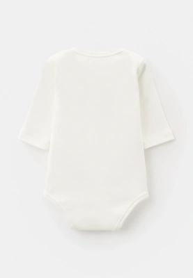 Боди Джулиан в молочном цвете с принтом