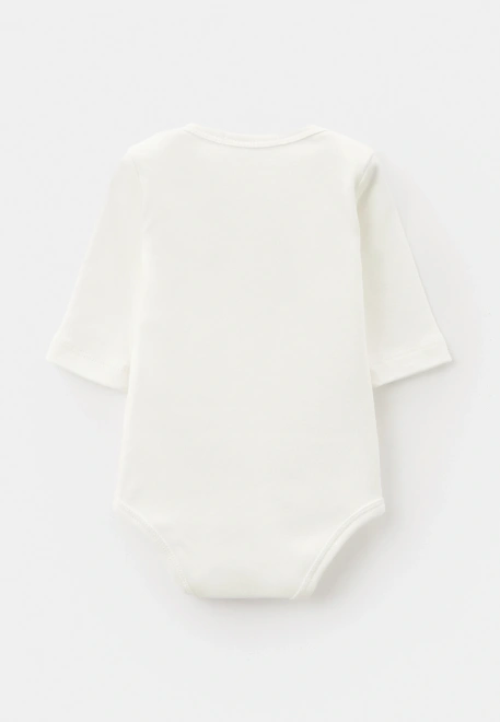 Боди Джулиан в молочном цвете с принтом