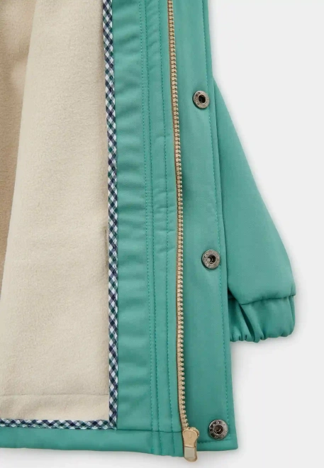 Костюм Клир из куртки и брюк в зеленом цвете