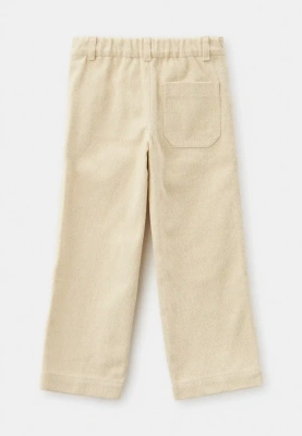 Брюки Нильс с ворсом в молочном цвете