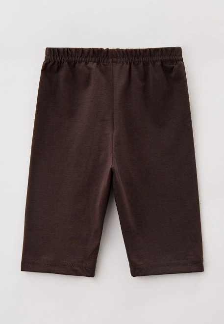 Велосипедки базовые темно-коричневого цвета