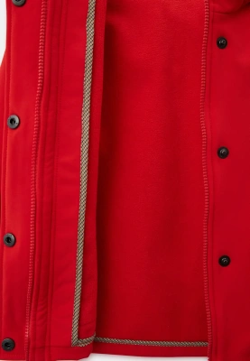 Костюм Клир из куртки и брюк в красном цвете Костюм Клир из куртки и брюк в красном цвете