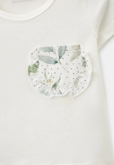 Комплект из футболки и шортиков на разинке 