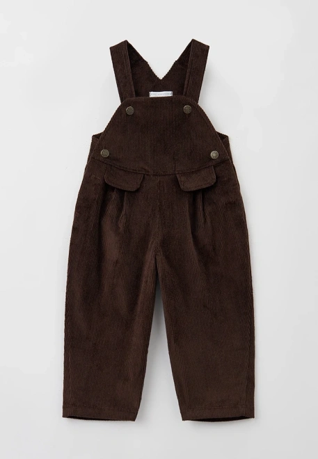 Комбинезон свободный из плотного вельвета