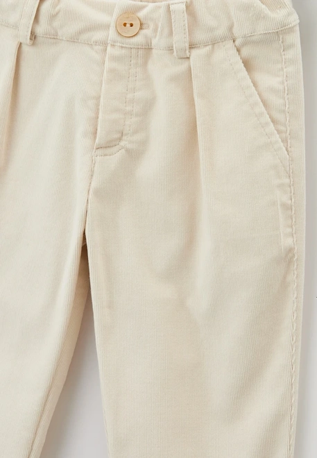 Брюки из мелкого вельвета для мальчиков 