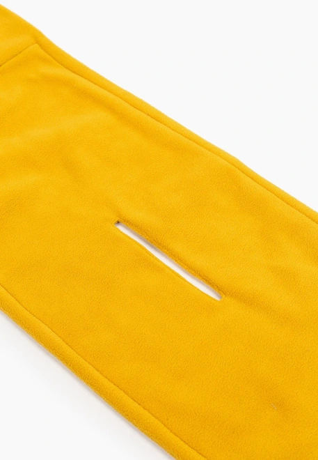 Шарф из флиса с карманом