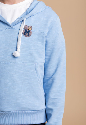 Худи в голубом цвете