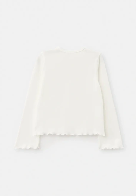 Пижама с принтом в белом цвете для девочек