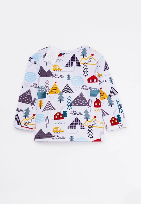 Лонгслив для малышей из хлопка