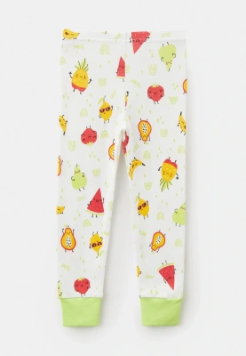 Пижама из хлопка с принтом фрукты