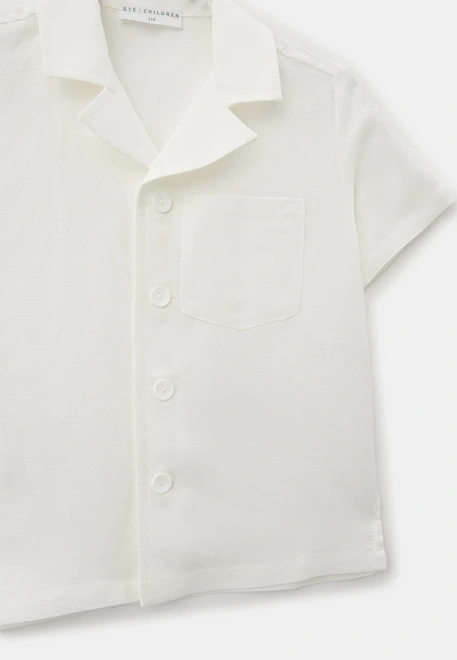 Костюм из льна