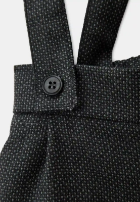 Шорты Бекер из костюмной ткани для малышей в сером цвете