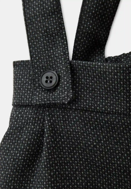 Шорты Бекер из костюмной ткани для малышей в сером цвете