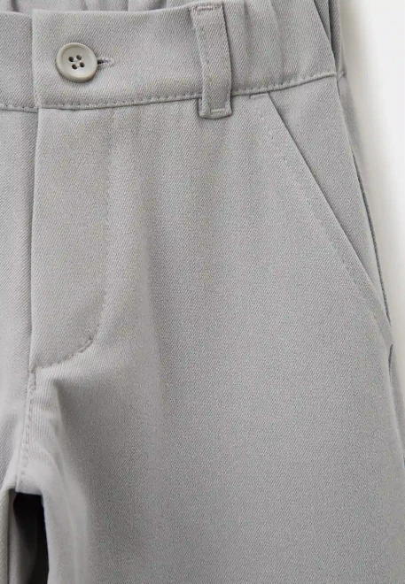 Брюки Корд из денима в сером цвете