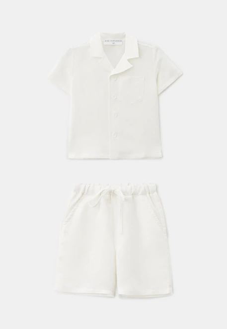 Костюм из льна