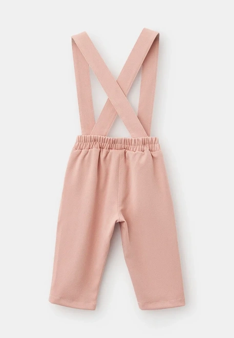 Брюки серо-розового цвета