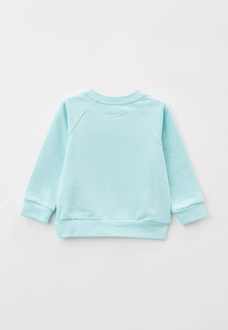 Свитшот для малышей из футера с застежкой на две пуговицы