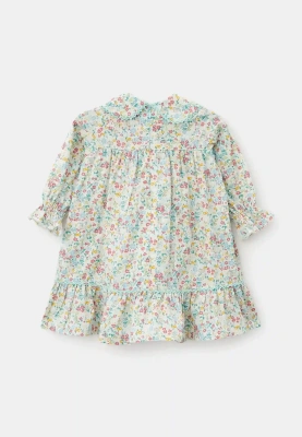 Платье Мия из хлопка в белом цвете