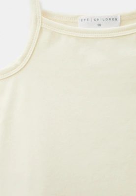 Комплект из майки и нижнего белья молочного цвета