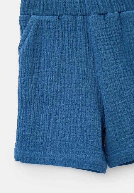 Шорты с карманами для малышей из муслина