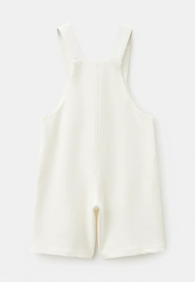 Комбинезон Арти из двунитки в молочном цвете