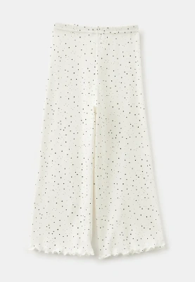 Пижама для девочек молочного цвета