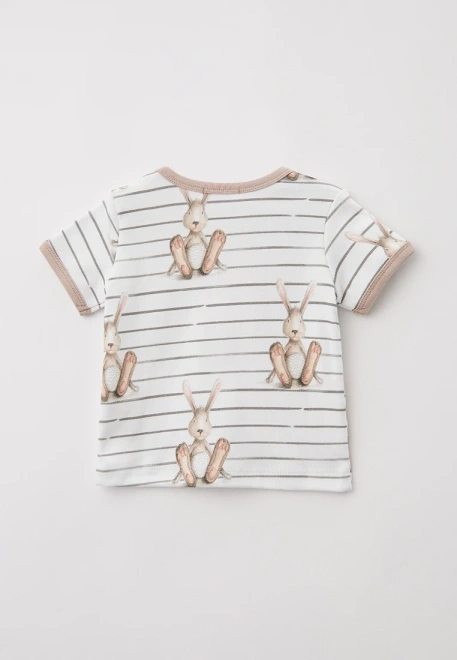 Пижама из хлопка с принтом кролики 