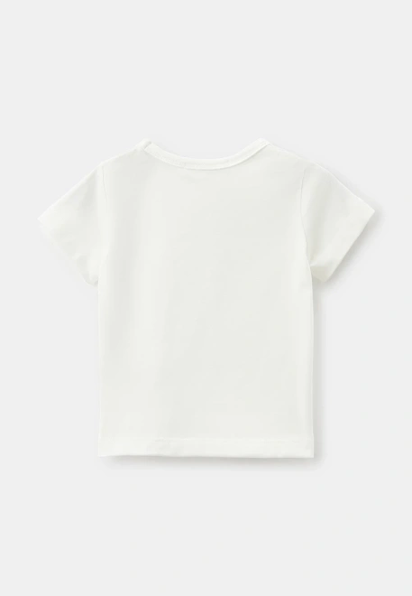 Комплект из футболки и шортиков с собачками