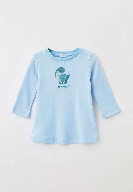 Платье для малышей из хлопка с принтом единороги