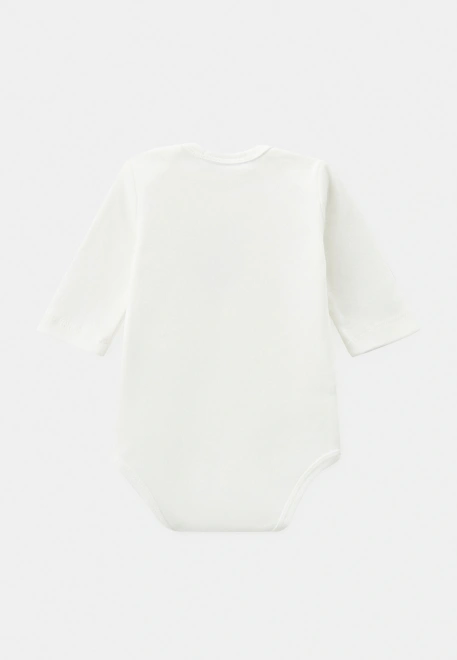 Боди Джулиан в молочном цвете с принтом