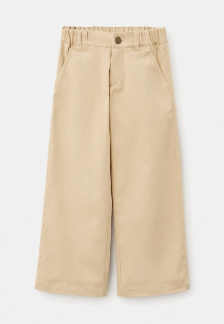 Брюки Корд из денима в бежевом цвете