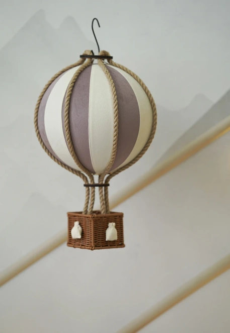 Воздушный шар «Монгольфьер» Пудра 25 см