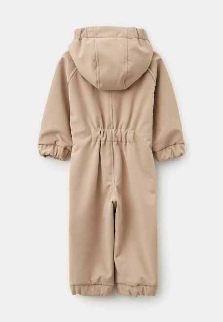 Комбинезон Бенджамин из прогулочной ткани в бежевом цвете Комбинезон Бенджамин из прогулочной ткани в бежевом цвете