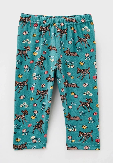 Леггинсы для малышей с принтом олененок Бэмби