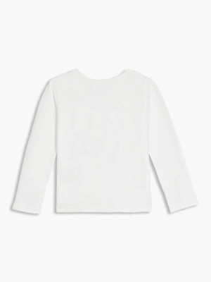 Лонгслив из хлопка с принтом обезьянки