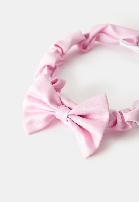 Ободок из атласа