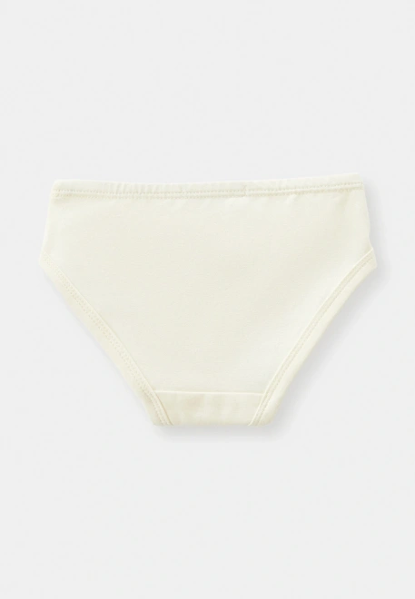 Комплект из майки и нижнего белья молочного цвета