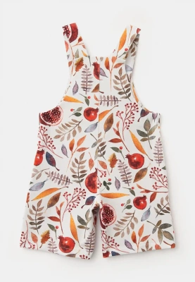 Комбинезон Арти из двунитки в белом цвете