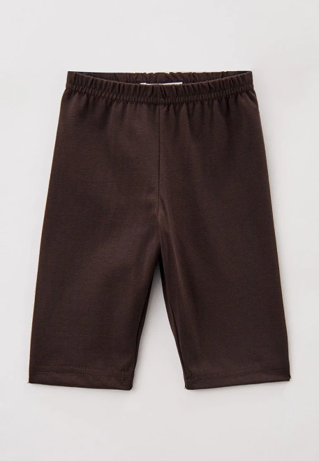 Велосипедки базовые темно-коричневого цвета