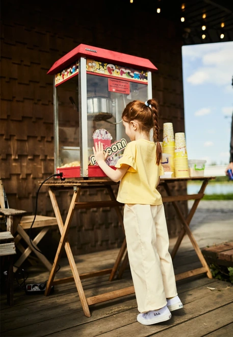 Блузка однотонная с принтом Блузка однотонная с принтом