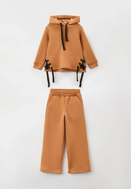 Спортивный костюм из теплого трикотажа с начесом