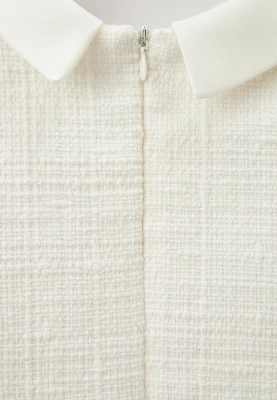 Ромпер Ализе из букле в белом цвете