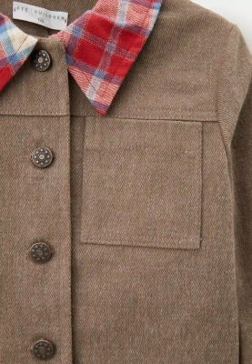 Куртка Гантер в серо-коричневом цвете