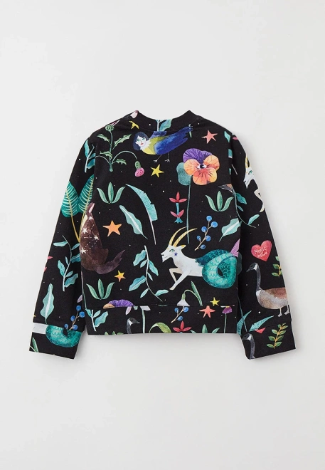 Свитшот из плотного трикотажа 