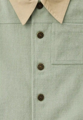 Куртка Гантер в оливковом цвете